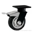 Heavy Duty Double Bearing Industrial Fixed PU Caster